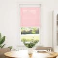 Miniatyrbild 2 av 2: Plisserad persienn rosa 60x150cm tyg bredd 59,4cm polyester