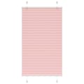 Miniatyrbild 1 av 2: Plisserad persienn rosa 70x150 cm tyg bredd 69,4 cm polyester