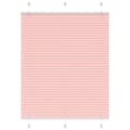 Miniatyrbild 1 av 2: Plisserad persienn rosa 110x100 cm tyg bredd 109,4cm polyester