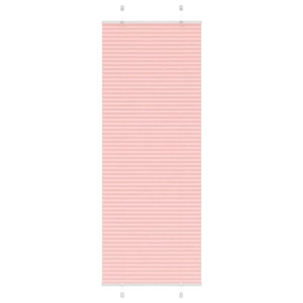 Plisserad persienn rosa 80x200 cm tyg bredd 79,4 cm polyester