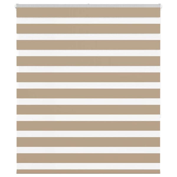 Rullgardin zebra 135x150 cm tyg bredd 130,9 cm polyester