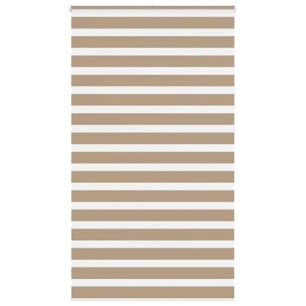 Rullgardin zebra 135x230 cm tyg bredd 130,9 cm polyester