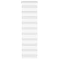 Miniatyrbild 1 av 2: Rullgardin zebra vit 40x100 cm tyg bredd 35,9 cm polyester