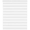 Miniatyrbild 1 av 2: Rullgardin zebra vit 125x100 cm tyg bredd 120,9 cm polyester