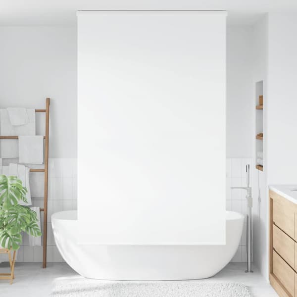 Duschrullgardin med kassett 140x240 cm tyg bredd 136 cm