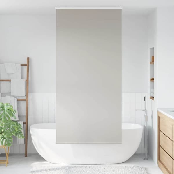 Duschrullgardin med kassett 90x240 cm tyg bredd 86 cm