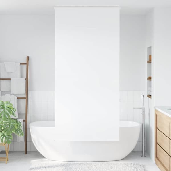 Duschrullgardin med kassett 110x240 cm tyg bredd 106 cm