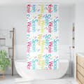 Miniatyrbild 2 av 2: Duschrullgardin med kassett 100x240 cm tyg bredd 96 cm