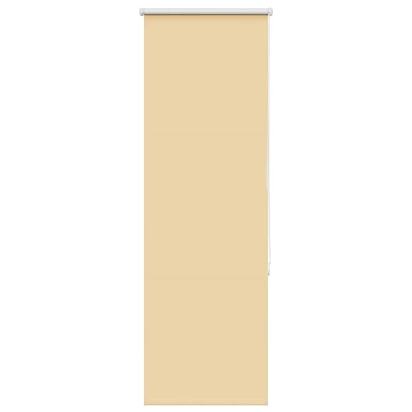 Rullgardin mörkläggningsbeige 60x130 cm tyg bredd 55,7 cm
