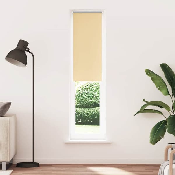 Rullgardin mörkläggningsbeige 40x210 cm tyg bredd 35,7 cm