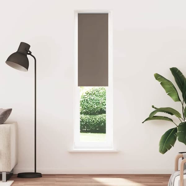 Mörkläggningsgardin kaffe 55x230 cm tyg bredd 50,7 cm polyester