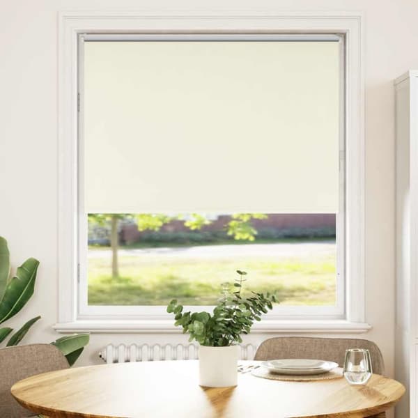 Rullgardin mörkläggning naturvit 90x175 cm tygbredd 85,7 cm