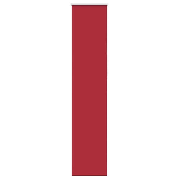 Rullgardin mörkläggningsröd 40x230 cm tygbredd 35,7 cm