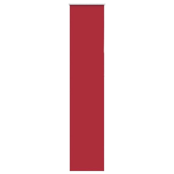 Rullgardin mörkläggningsröd 50x230 cm tyg bredd 45,7 cm
