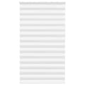 Miniatyrbild 1 av 2: Rullgardin zebra vit 130x230 cm tyg bredd 125,9 cm polyester