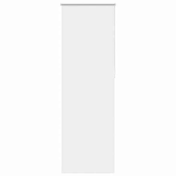 Rullgardin mörkläggningsgardin vit 85x210 cm tyg bredd 80,7 cm