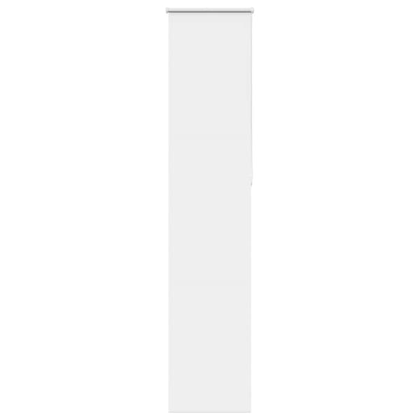 Rullgardin mörkläggning vit 40x230 cm tyg bredd 35,7 cm