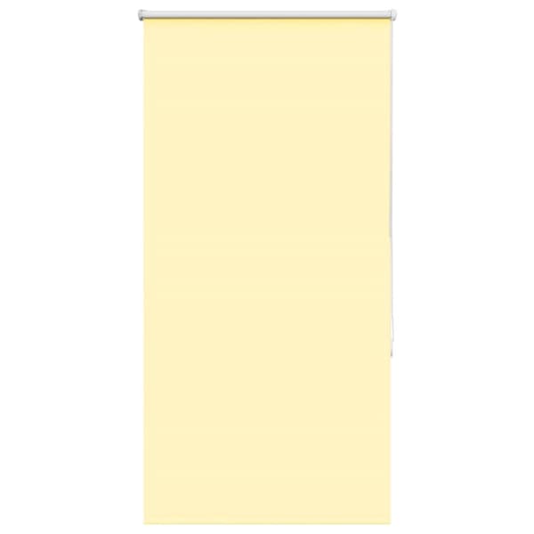 Rullgardin mörkläggningsgul 65x130 cm tyg bredd 60,7 cm