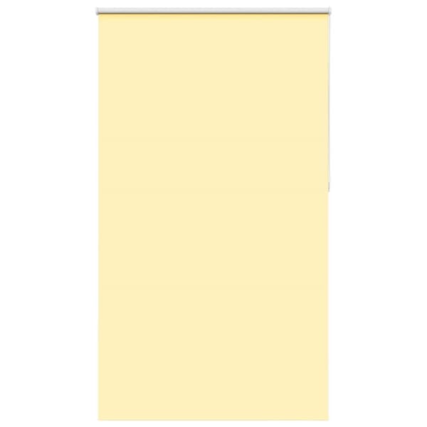 Rullgardin mörkläggningsgul 125x230 cm tyg bredd 121,6 cm