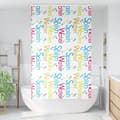 Miniatyrbild 2 av 2: Duschrullgardin med kassett 120x240 cm tyg bredd 116 cm