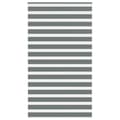 Miniatyrbild 1 av 2: Rullgardin zebra mörkgrå 135x230 cm tyg bredd 130,9cm polyester