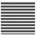 Miniatyrbild 1 av 2: Rullgardin zebra svart 160x100 cm tyg bredd 155,9cm polyester