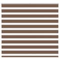 Miniatyrbild 1 av 2: Rullgardin zebra brun 155x100 cm tyg bredd 150,9 cm polyester