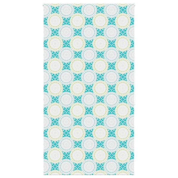 Rullgardin för dusch 130x240 cm tyg bredd 126 cm