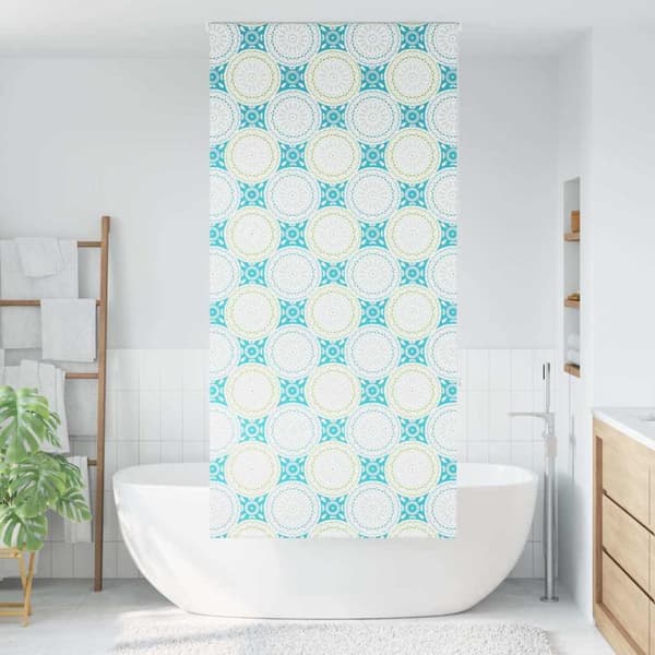 Rullgardin för dusch 110x240 cm tyg bredd 106 cm