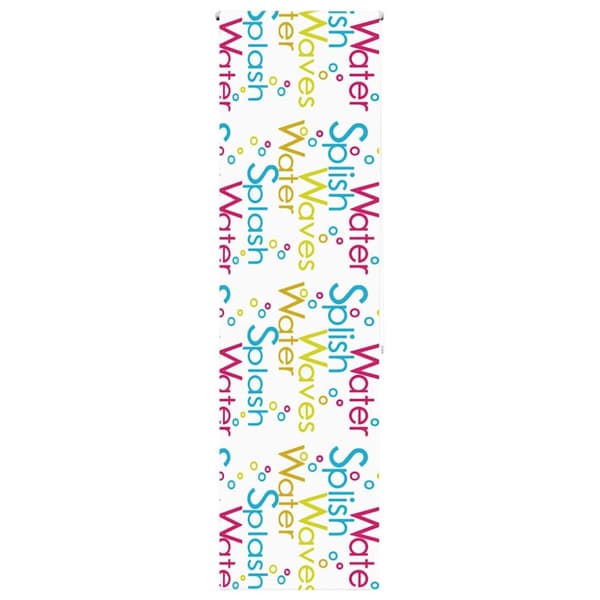 Rullgardin för dusch 70x240 cm tyg bredd 66 cm