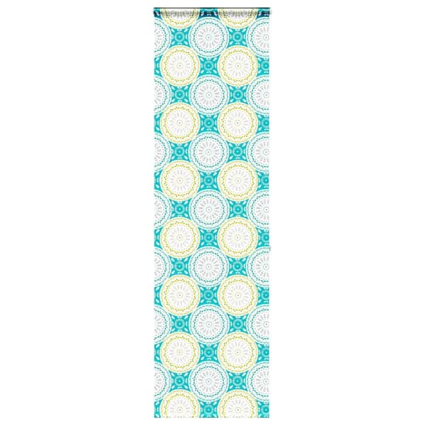 Duschrullgardin med kassett 80x240 cm tyg bredd 76 cm