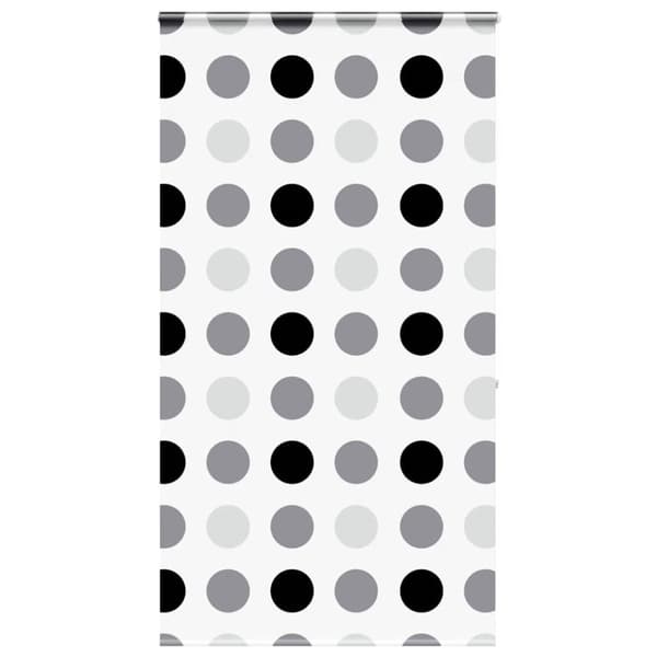 Duschrullgardin med kassett 120x240 cm tyg bredd 116 cm
