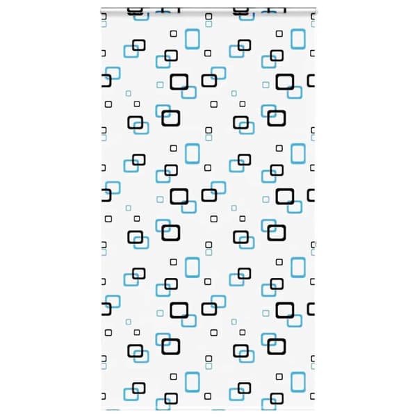 Duschrullgardin med kassett 140x240 cm tyg bredd 136 cm