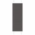 Miniatyrbild 1 av 2: Plisserad persienn svart 50x100cm tyg bredd 49,4cm polyester