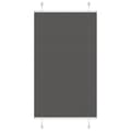 Miniatyrbild 1 av 2: Plisserad persienn svart 75x100 cm tyg bredd 74,4 cm polyester