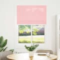 Miniatyrbild 2 av 2: Plisserad persienn rosa 100x100 cm tyg bredd 99,4 cm polyester