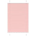 Miniatyrbild 1 av 2: Plisserad persienn rosa 100x100 cm tyg bredd 99,4 cm polyester