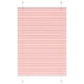 Miniatyrbild 1 av 2: Plisserad persienn rosa 90x150 cm tyg bredd 89,4 cm polyester