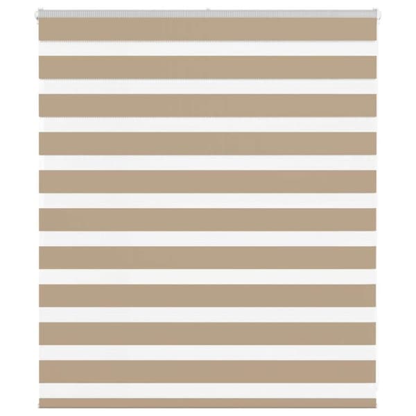Rullgardin zebra 120x100 cm tyg bredd 115,9 cm polyester