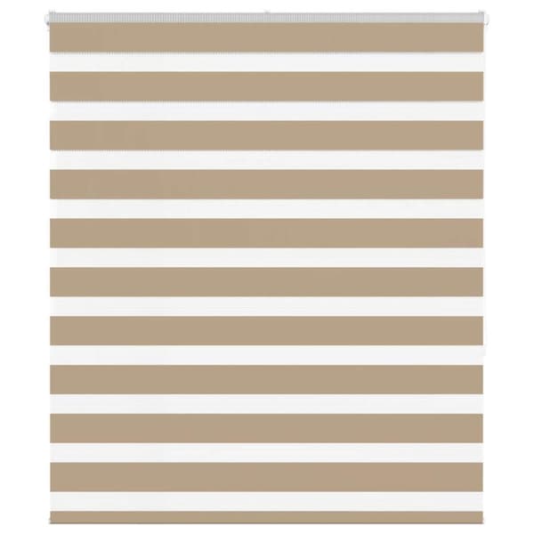 Rullgardin zebra 125x150 cm tyg bredd 120,9 cm polyester