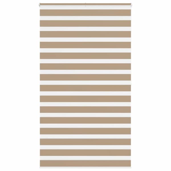 Rullgardin zebra 125x200 cm tyg bredd 120,9 cm polyester