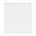 Miniatyrbild 1 av 2: Plisserad persienn vit 120x100 cm tyg bredd 119,4cm polyester