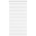 Miniatyrbild 1 av 2: Rullgardin zebra vit 75x100 cm tyg bredd 70,9 cm polyester