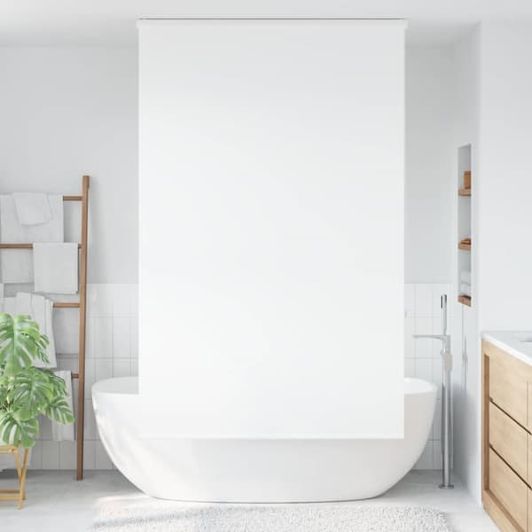 Duschrullgardin med kassett 120x240 cm tyg bredd 116 cm