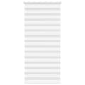 Miniatyrbild 1 av 2: Rullgardin zebra vit 105x230 cm tyg bredd 100,9 cm polyester