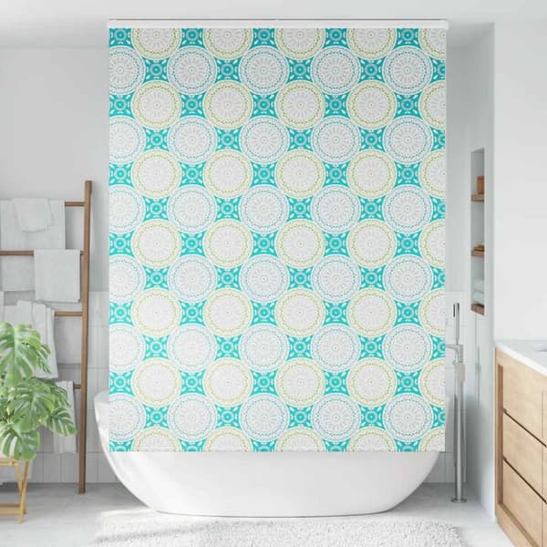 Duschrullgardin med kassett 160x240 cm tygbredd 156 cm