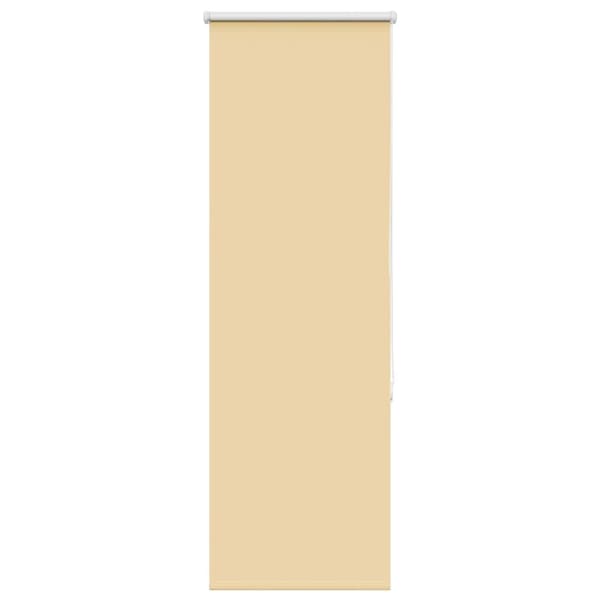 Rullgardin mörkläggningsbar beige 50x150 cm tyg bredd 45,7 cm