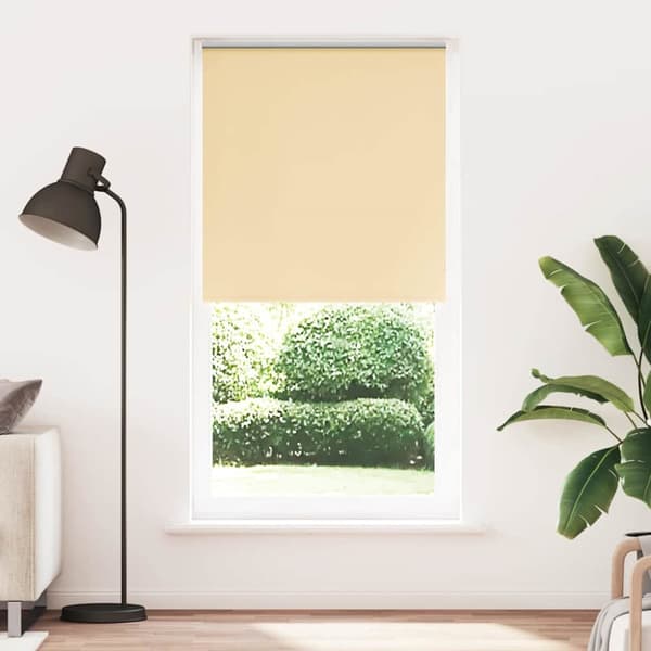 Rullgardin mörkläggningsbeige 95x210 cm tyg bredd 90,7 cm