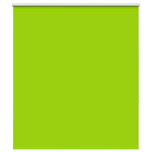 Rullgardin mörkläggning blad grön 120x130 cm tyg bredd 116,6 cm