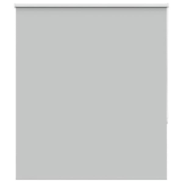 Rullgardin mörkläggning ljusgrå 125x130 cm tyg bredd 121,6 cm